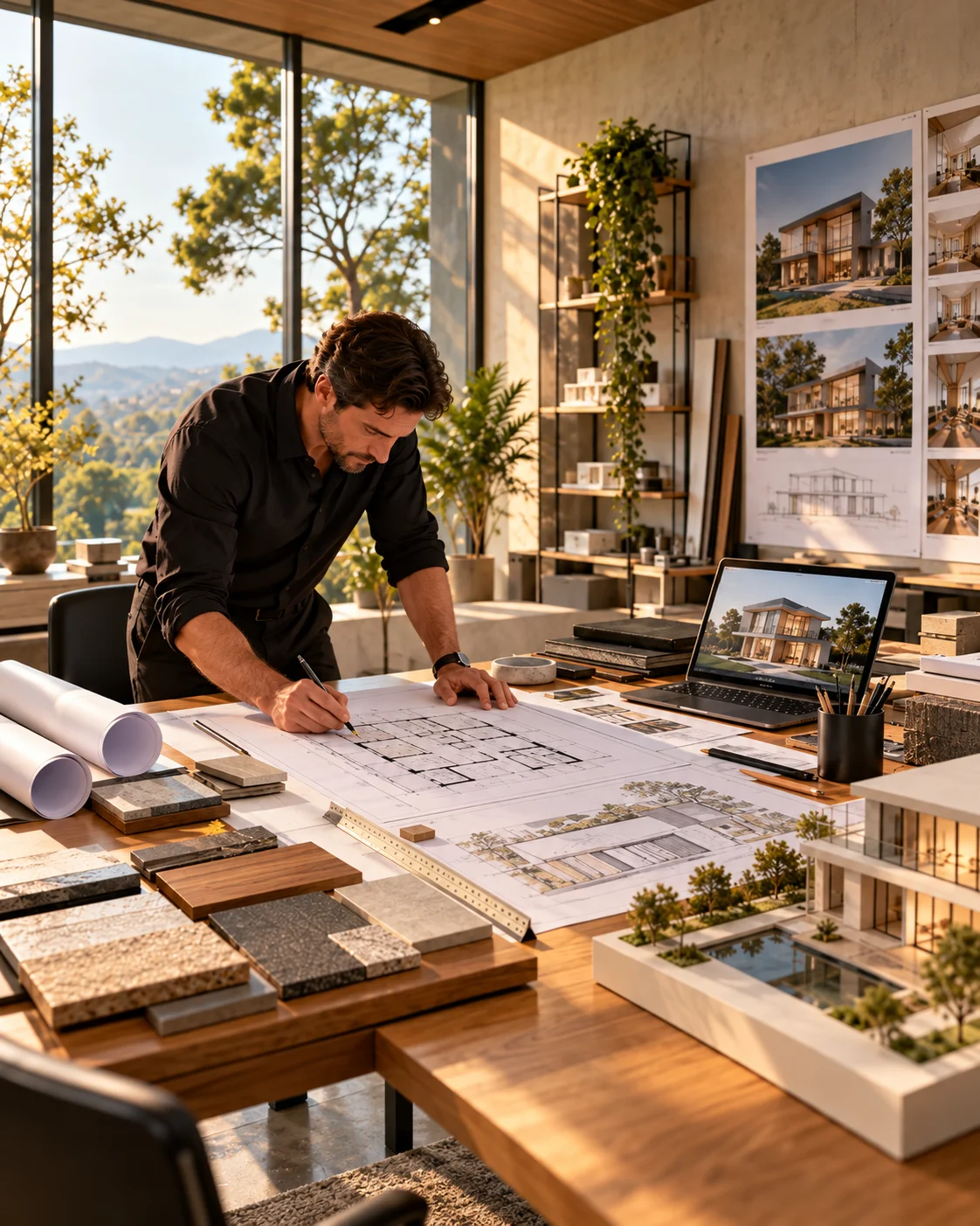 Modern luxury residential architecture