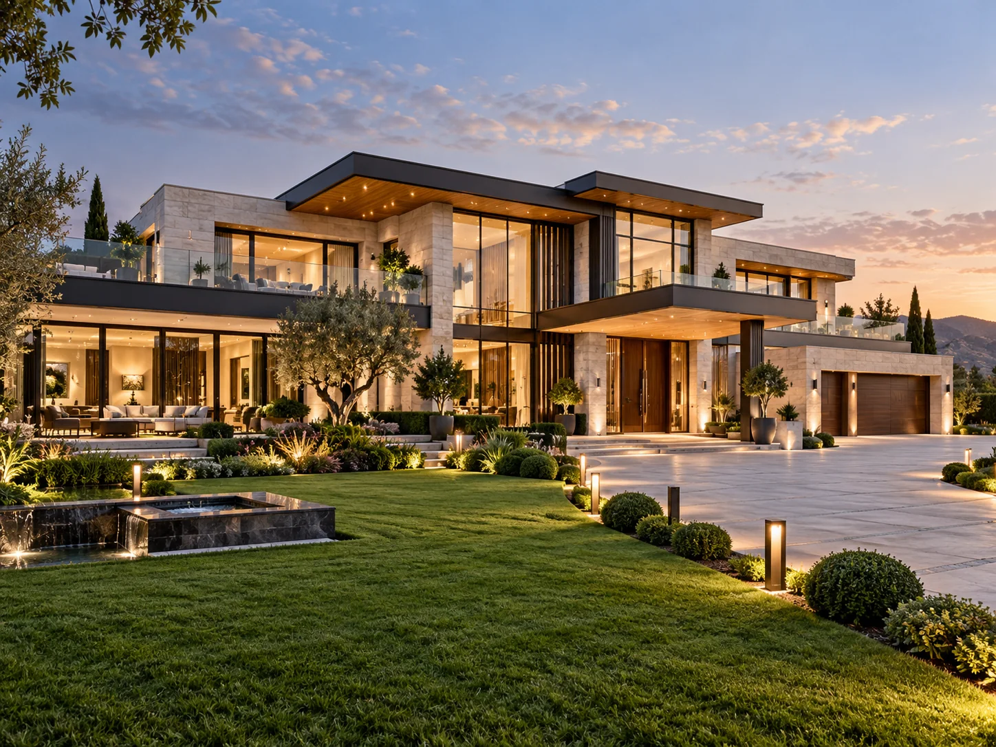 Luxury Residential Exterior - Spire Dimensions