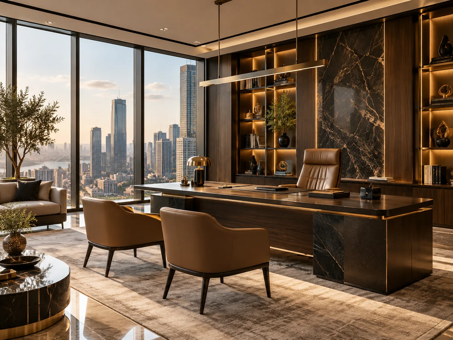 Luxury commercial office interior