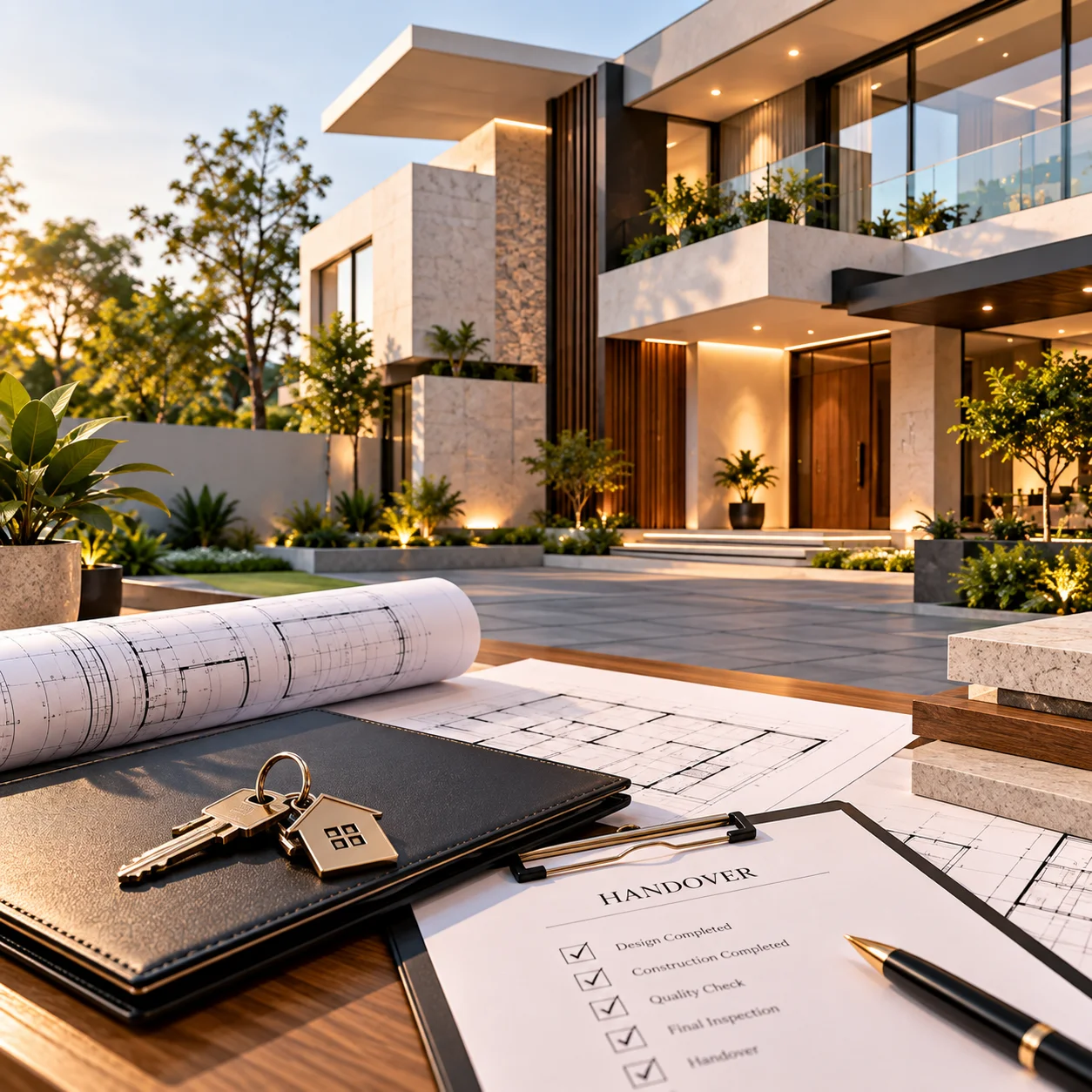 Luxury contemporary residence